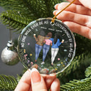 Gift For Bestie,Gifts For Colleagues,Gift For Sisters,Funny,Gift For Sibling,Christmas - Be As Entertained By Us As Us Arm In Arm Bestie - Personalized Circle Glass Ornament