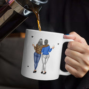 Gift For Bestie,Gift For Sisters,Gift For Women,Happy,Top Market - Being My Bestie Is Really The Only Gift You Need - Personalized Mug