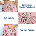 Cat Lovers,Cat Mom,Cat Dad,Funny - Best Cat Dad Cat Mom Cat Mum Ever - Personalized Pajama Shorts