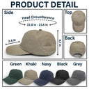 Baseball Softball Basketball Heart Sports - Personalized Vintage Washed Denim Cap