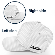 Gift For Father,Gift For Grandpa,Golf,Happy,Icon - Best Dad Grandpa By Par Golf Clubs - Personalized Classic Cap