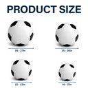 Gift For Father, Top Market, Football (Soccer), Confident, Summer Soccer Games, Vector, Alternating Color Text - Best Dad Grandpa Ever - Personalized Soccer Ball