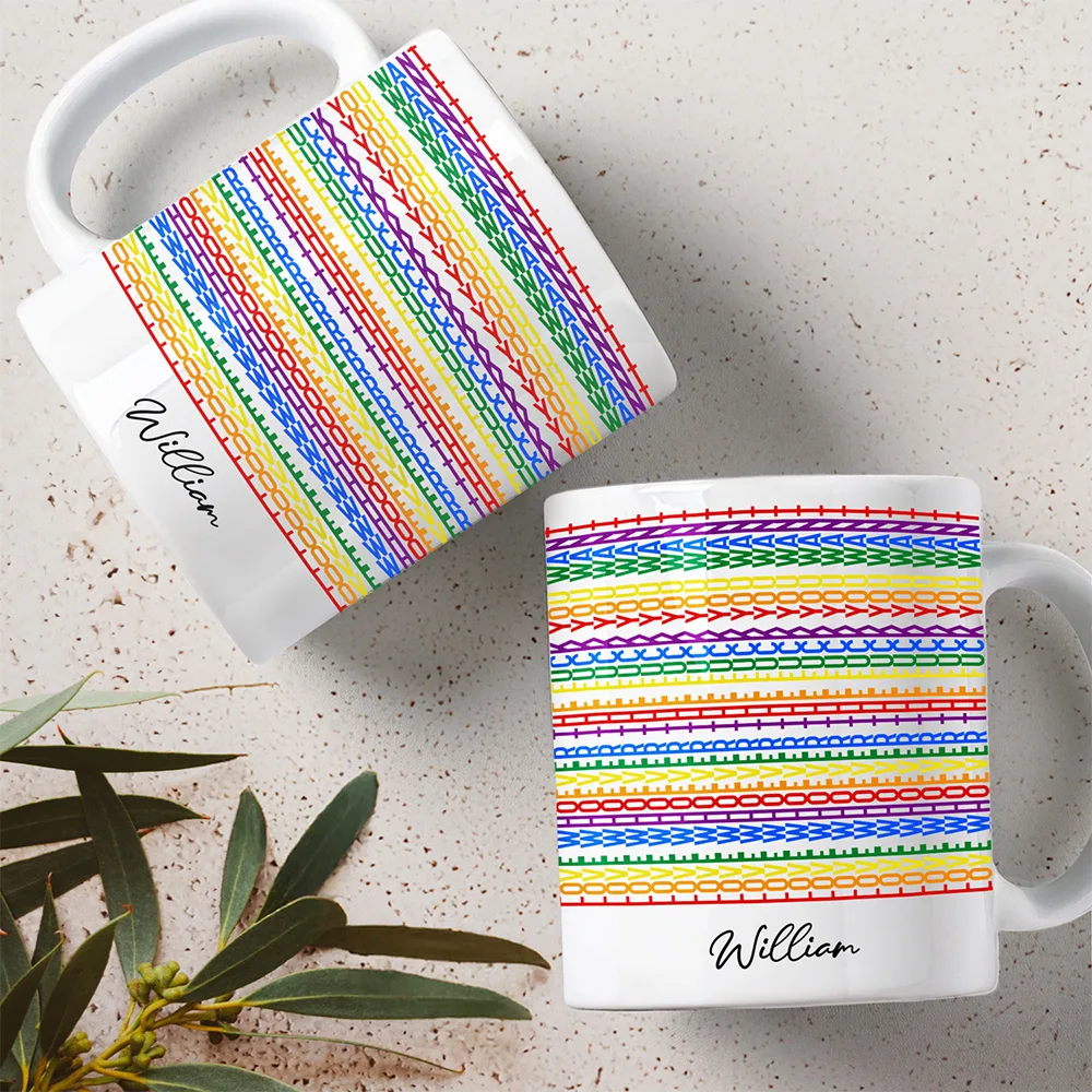 Love Whoever You Want Hidden Message - Personalized Mug