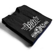 Gift For Grandpa,Gift For Father,Non-Eng,Icon,Proud - Best Dad Papa Ever Metal Effect Hand Punch - Personalized T Shirt