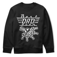Gift For Grandpa,Gift For Father,Non-Eng,Icon,Proud - Best Dad Papa Ever Metal Effect Hand Punch - Personalized T Shirt