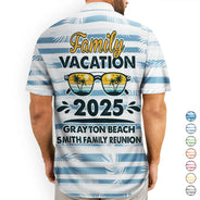 Travel,Summer,Beach,Gift For Bestie,Family,Gift For Sibling - Bestie Family Vacation - Personalized Hawaiian Shirt