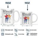 Gift For Bestie,Gift For Sisters,Old Best friends,Happy - Besties Here's To Another Year Of Us Daily News - Personalized Mug