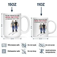 Gift For Father, New Dad, Gift For Son, Dad - Sons, Mom - Sons, Happy - Better Than Being Your Father - Personalized Mug