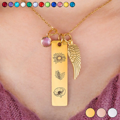 Birthstone Charm Necklace