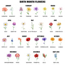 Gift For Grandma,Gift For Women,Happy,Top Market - Crystal Effect Birth Flower Grandkids Make Life More Grand - Personalized Tumbler