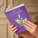 Gift For Women,Gift For Daughter,Gift For Bestie,Happy,Graduation,Top Market,Icon - Birth Month Flower The New Chapter - Personalized Hardcover Journal