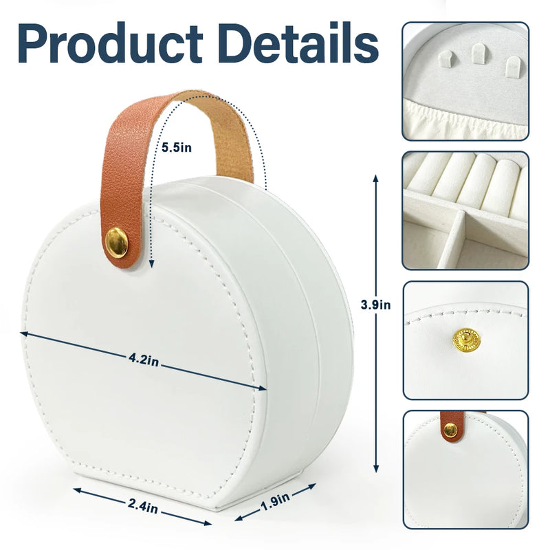 Gift For Yourself, Gift For Women, Happy - Birth Month Flower Watercolor Blooming In Love - Personalized Jewelry Box With Handle