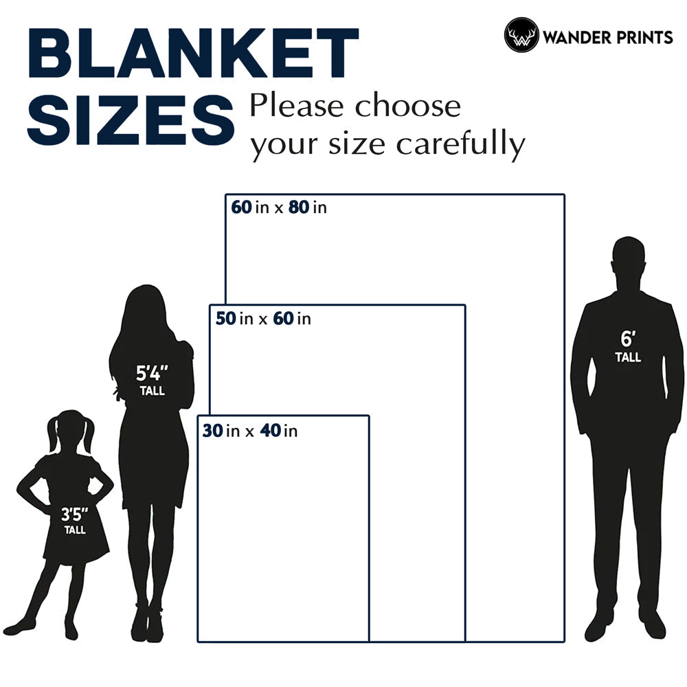 Custom Photo Mama Bear - Gift For Mother - Personalized Fleece Blanket