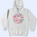 Gift For Mother,Gift For Grandma,Love - Boho Floral Hand In Hand Grandma Mom - Personalized T Shirt
