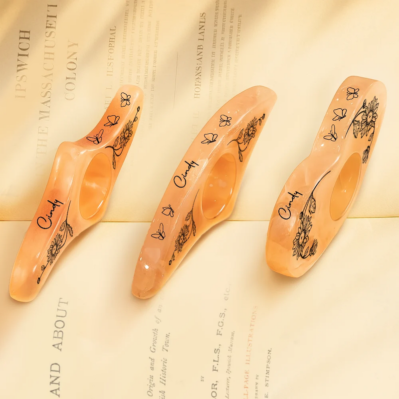 Gift For Yourself, Gift For Women, Gift For Men, Reading, Happy-Book Lovers Birth Month Flower Bookish Keepsake - Personalized Resin Book Page Holder