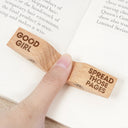 Gift For Yourself, Gift For Women, Gift For Men, Reading, Happy - Book Whore Spread Those Pages - Personalized Thumb Page Holder