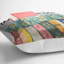 Christmas, Cozy, Reading, Gift For Yourself, Icon - Bookshelf Birth Month Flower - Personalized Pocket Pillow