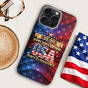 Independence Day, America 250th, Gift For Yourself, Happy, No Custom, Gift For Women, Gift For Men - Born To Stand Free 250th Anniversary USA - Clear Phone Case
