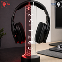 Gaming, Gift For Yourself, Playful, Custom Text - Boyfriend Teen Kid Gamer Name - Personalized Headphone Stand