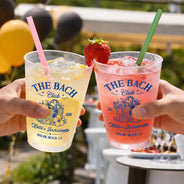 Playful, Gift For Yourself, Custom Text - Bride Club Bach Club Bachelorette - Personalized Frosted Cups