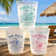 Playful, Gift For Yourself, Custom Text - Bride Club Bach Club Bachelorette - Personalized Frosted Cups
