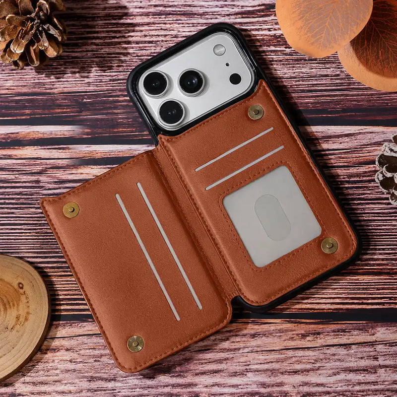 Gift For Yourself,Gift For Women,Gift For Mother,Gift For Grandma,Love - Book Themed The One Where I Become A Mom - Personalized Leather Flip Wallet Phone Case