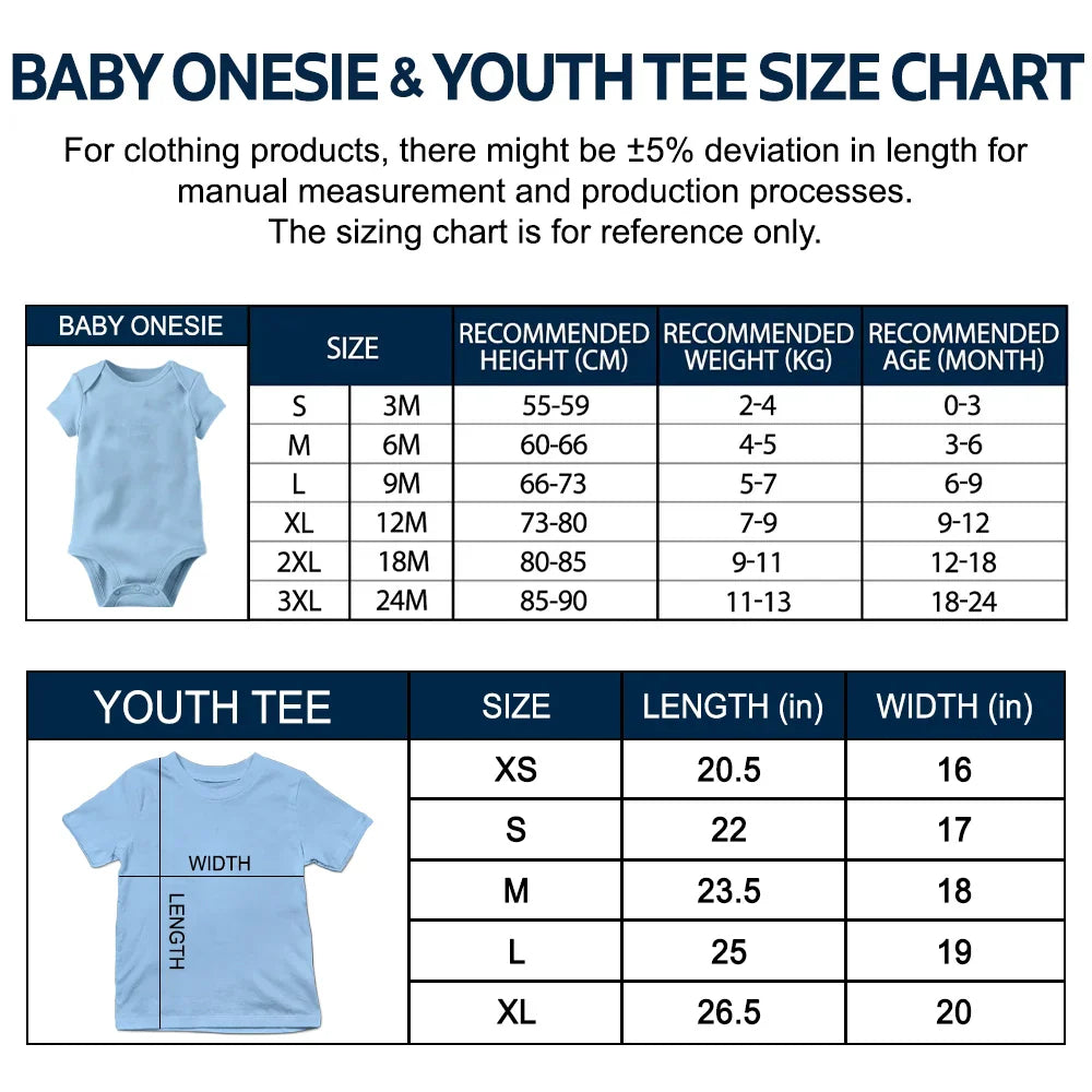 Golf,New Dad,Gift For Kids,New baby,Happy,Dad's Hobby - Custom Photo Golf Buddy - Personalized Baby Onesie