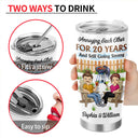 Annoying Each Other For Years - Couple Gift - Personalized Custom Tumbler
