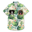 Beach,Gift For Men,Summer,Gift For Grandkids,Gift For Grandpa,Dad's Hobby,Dog Dad - Call Me Dog Dad - Personalized Hawaiian Shirt

