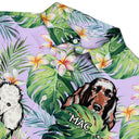 Beach,Gift For Men,Summer,Gift For Grandkids,Gift For Grandpa,Dad's Hobby,Dog Dad - Call Me Dog Dad - Personalized Hawaiian Shirt
