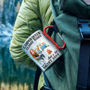 Campsite,Camping,Funny,Gift For Women,Gift For Yourself - Camper Queen Classy Sassy 3D Effect - Personalized Carabiner Mug