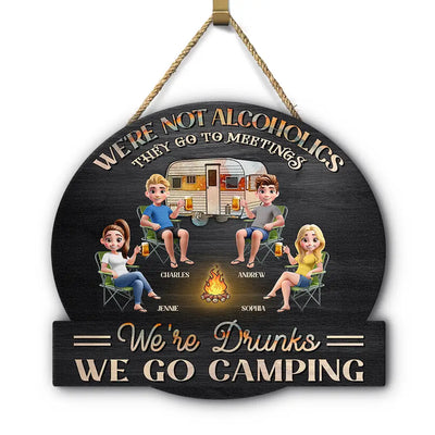 Personalized Camping Signs