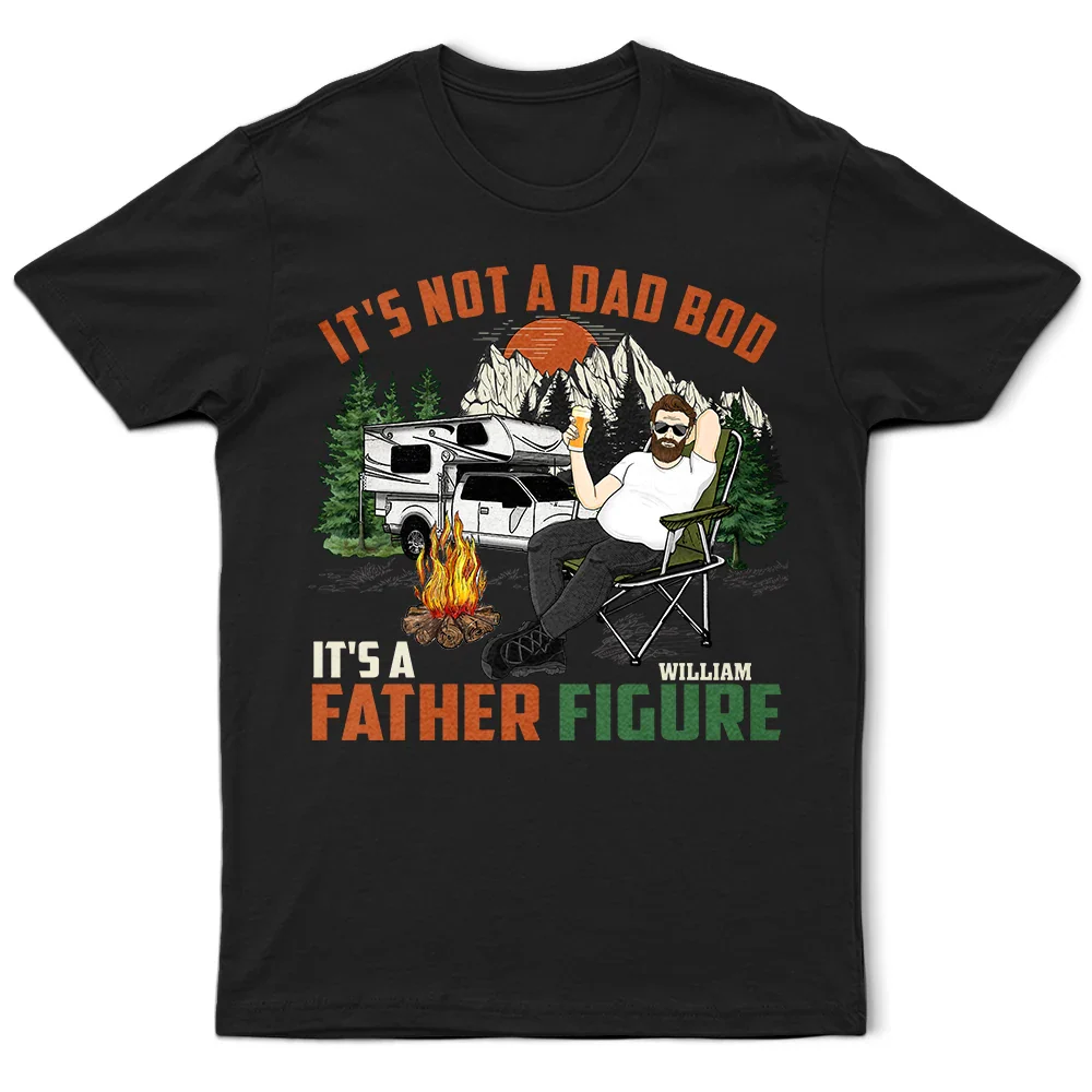 Camping Dad Bod - Personalized T Shirt