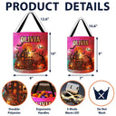 Top Market,Adorable,Halloween,Gift For Kids,Icon - Candy Bag For Kids Halloween Character Custom Name - Personalized Glowing Halloween Basket