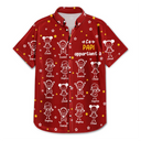 Gift For Husband,Parents,Gift For Yourself,Gift For Men,Gift For Grandpa,Gift For Father,Love,French,Gift For Grandparents,French,Non-Eng,Icon - Ce Grand-Père Papa Appartient À - Chemise Hawaïenne Personnalisée