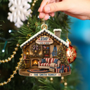 Independence Day, America 250th, Christmas, Proud, Family, Custom Text - Christmas United We Stand Together - Personalized Custom Shaped Acrylic Ornament