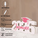 Love,Graduation,Gift For Daughter,Gift For Son,Gift For Yourself,Gift For Women,Gift For Men - Class Of 2025 Graduation - Personalized Custom Shaped Light Box
