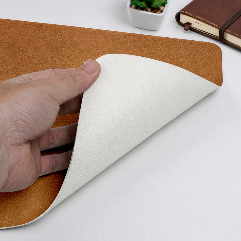 Gift For Father,Gift For Grandpa,Gift For Men,Non-Eng,Proud - Classic Year Limited Edition - Personalized Leather Desk Mat