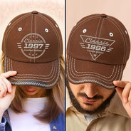 Top Market,Gift For Men,Gift For Yourself,Confident,Icon - Classic Year Limited Edition - Personalized Vintage Baseball Cap