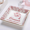 Graduation,Happy - Congrats Graduation - Personalized Ring Dish