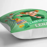 Graduation, Gift For Kids, Grandpa - Grandkids, Grandma - Grandkids, Gift For Grandkids, Dad - Children, Mom - Children - Congrats Pre-K Kindergarten Graduation - Personalized Pillow