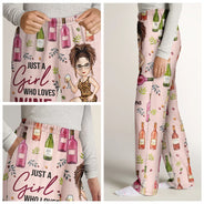 Top Market,Gift For Yourself,Gift For Women,Gift For Bestie,Gift For Sisters,Happy,Christmas - Corks Are For Quitters Cartoon Slay Girl - Personalized Sweatpants