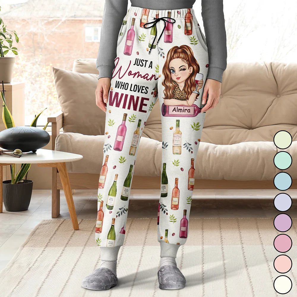 Corks Are For Quitters Turban Woman - Personalized Sweatpants