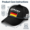 Summer, Football (Soccer), Gift For Men, Gift For Yourself, Playful, Summer Soccer Games, Icon - Country Flags Soccer Ball - Personalized Classic Cap