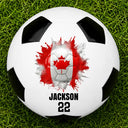 Top Market, Football (Soccer), Gift For Yourself, Confident, Icon - Country Flags Soccer Ball - Personalized Soccer Ball