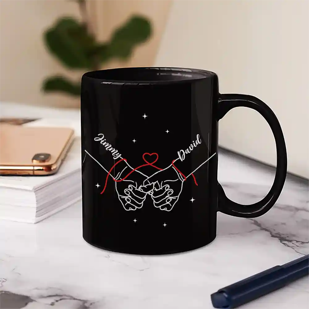 Gift For Couples,Gift For Husband,Gift For Boyfriend,Gift For Wife,Gift For Girlfriend,LGBT,Gift For Women,Gift For Men,Love,Icon,Romantic - Couple Holding Hands I Want To Be Your Last Everything - Personalized Mug