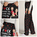 Gift For Couples, Gift For Husband, Gift For Wife, Gift For Boyfriend, Gift For Girlfriend, Love - Custom Photo Couple I Love You Every Day - Personalized Pajama Pants