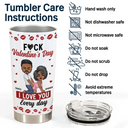 Old Couples,Gift For Husband,Gift For Wife,Gift For Boyfriend,Gift For Girlfriend,Love - Couple I Love You Every Day - Personalized Tumbler