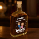 Gift For Couples,Old Couples,Gift For Husband,Gift For Wife,Gift For Boyfriend,Gift For Girlfriend,Love - Couple I Love You Every Day - Personalized Whiskey Bottle