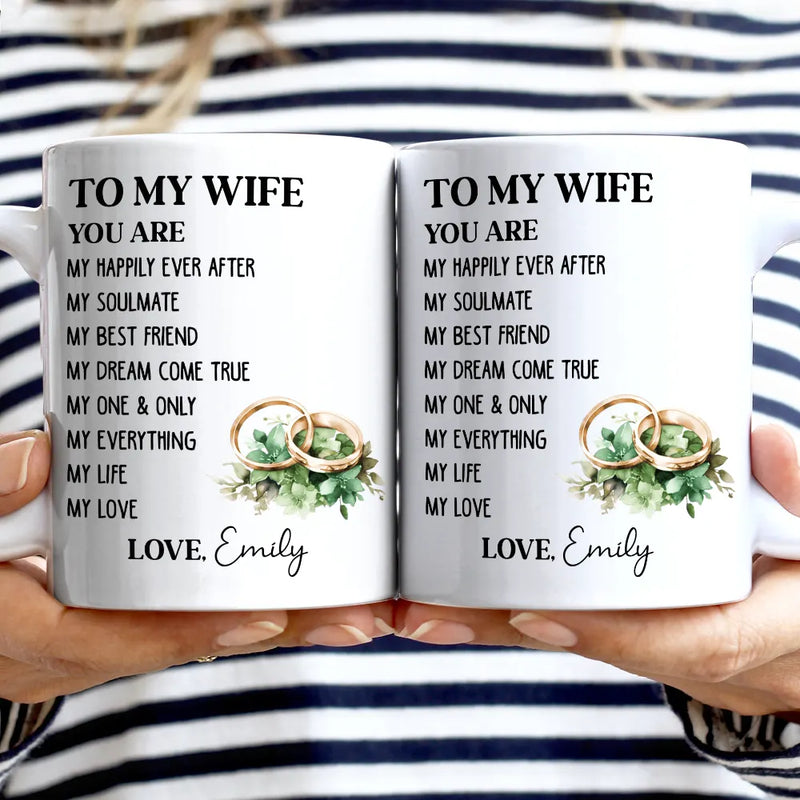 Gift For Couples,Old Couples,LGBT,Gift For Women,Gift For Men,Love,Gift For Wife,Gift For Husband,Gift For Boyfriend,Gift For Girlfriend,Top Market - Couple My Thing My Life My Love - Personalized Mug